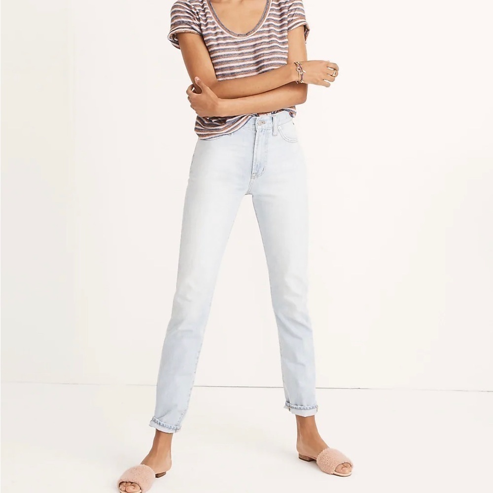 Madewell The Perfect Vintage High Waist Jeans Light Wash 25